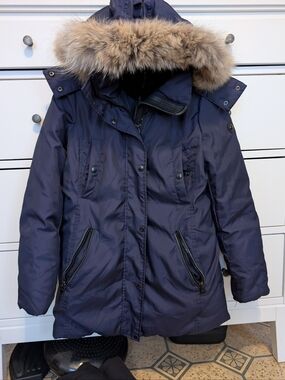Andrew Marc Real Down And Fur Jacket